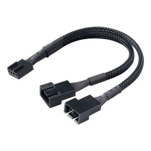 Este cable divisor PWM permite conectar 2 ventiladores